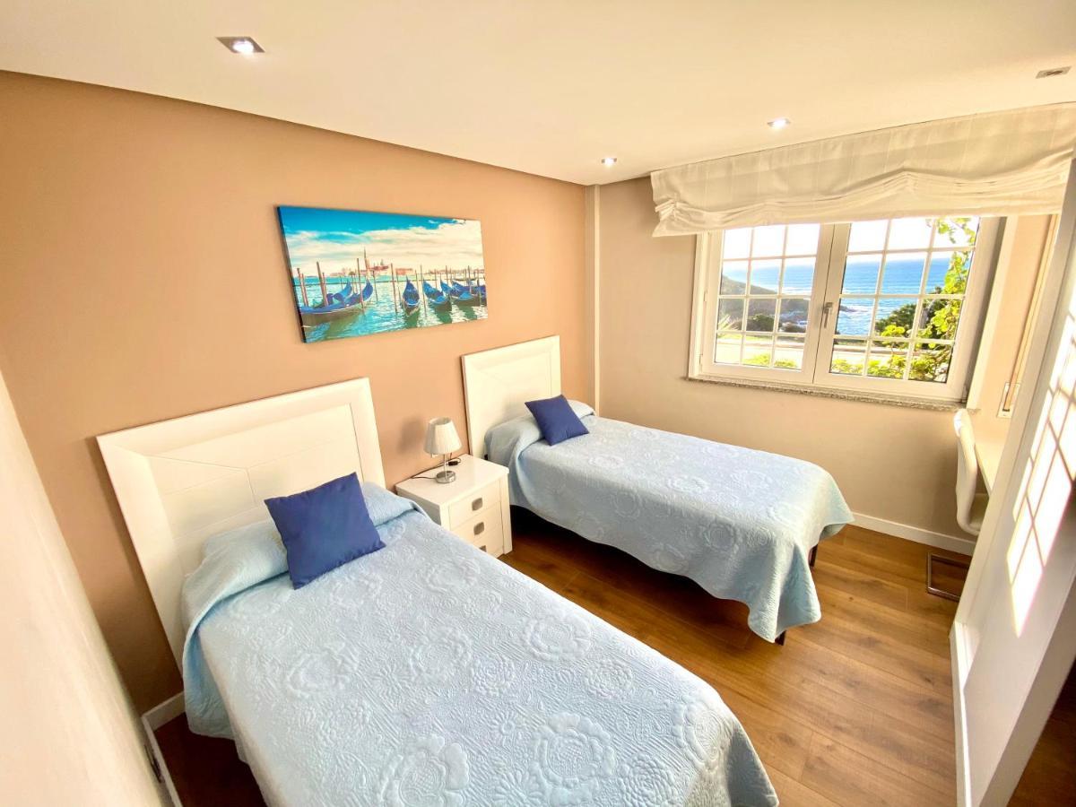 Casa A Colina Lägenhet Porto do Son Exteriör bild