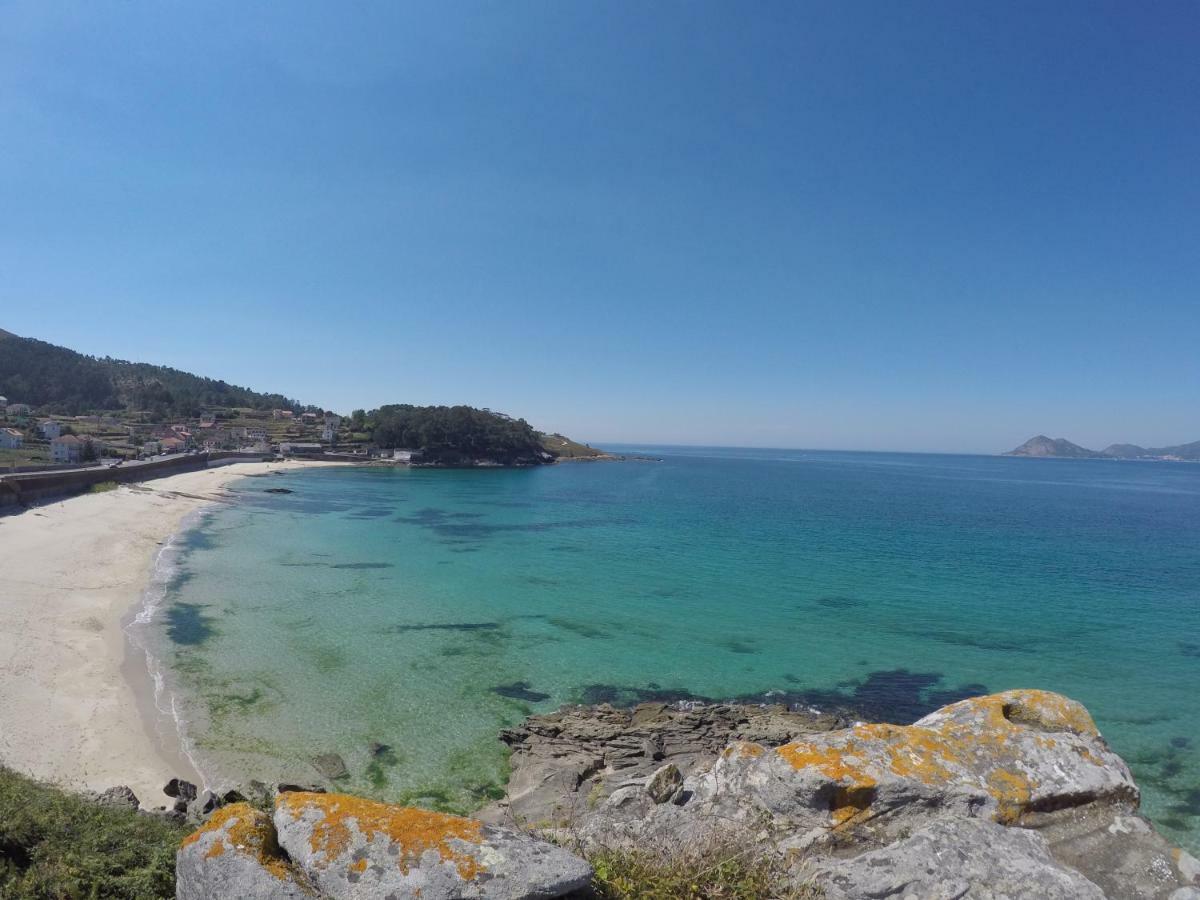 Casa A Colina Lägenhet Porto do Son Exteriör bild